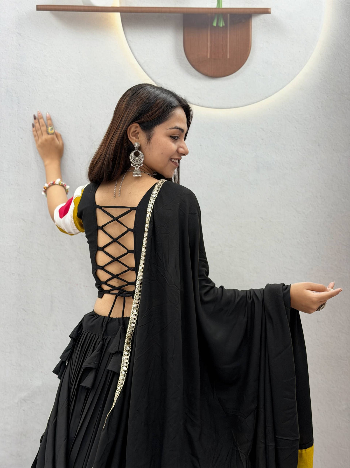 Tanirika Pure Cotton Gota Patti Lehenga Choli