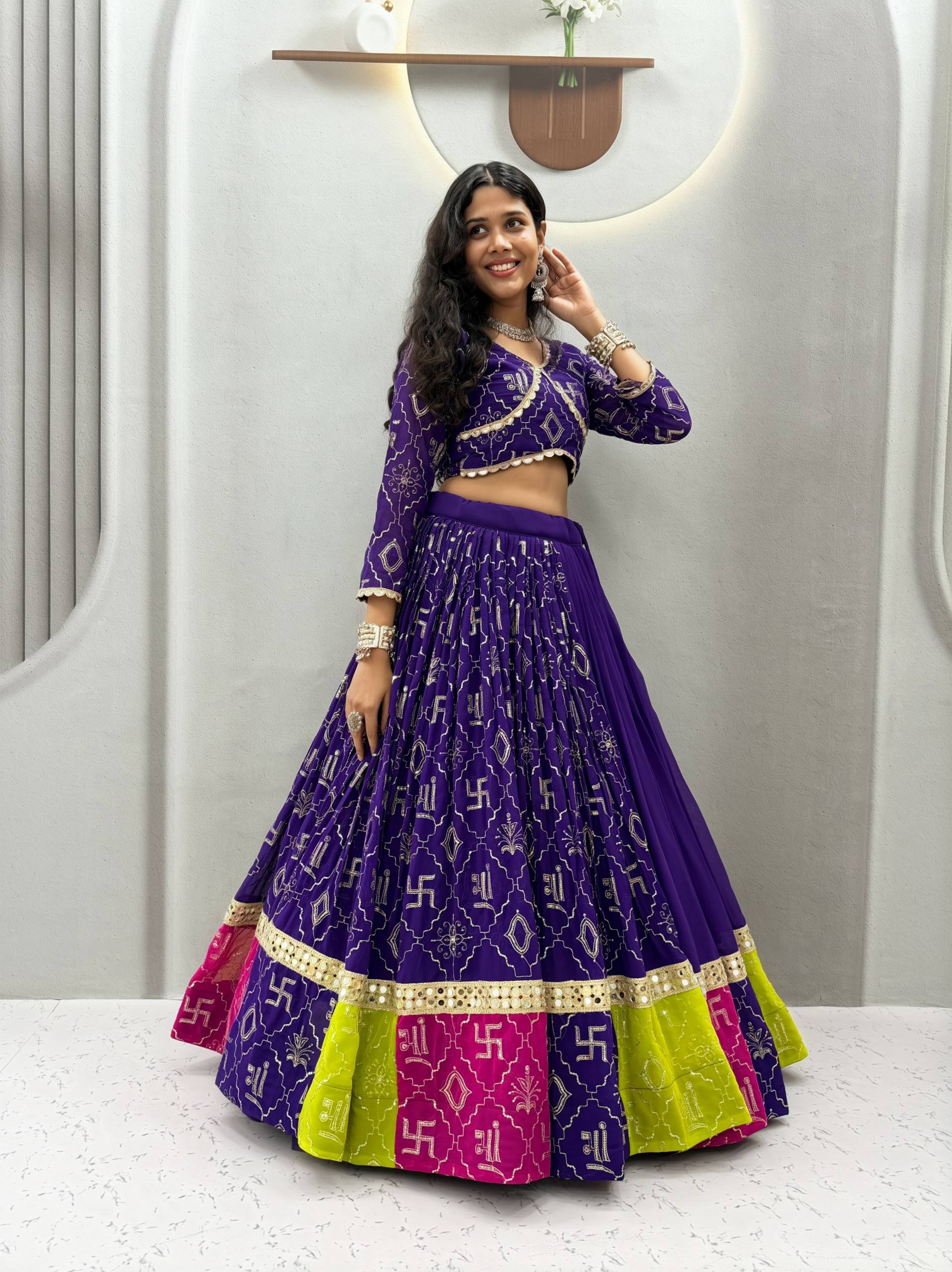 Kavisha Fox Georgette Heavy Embroidery Lehenga Choli