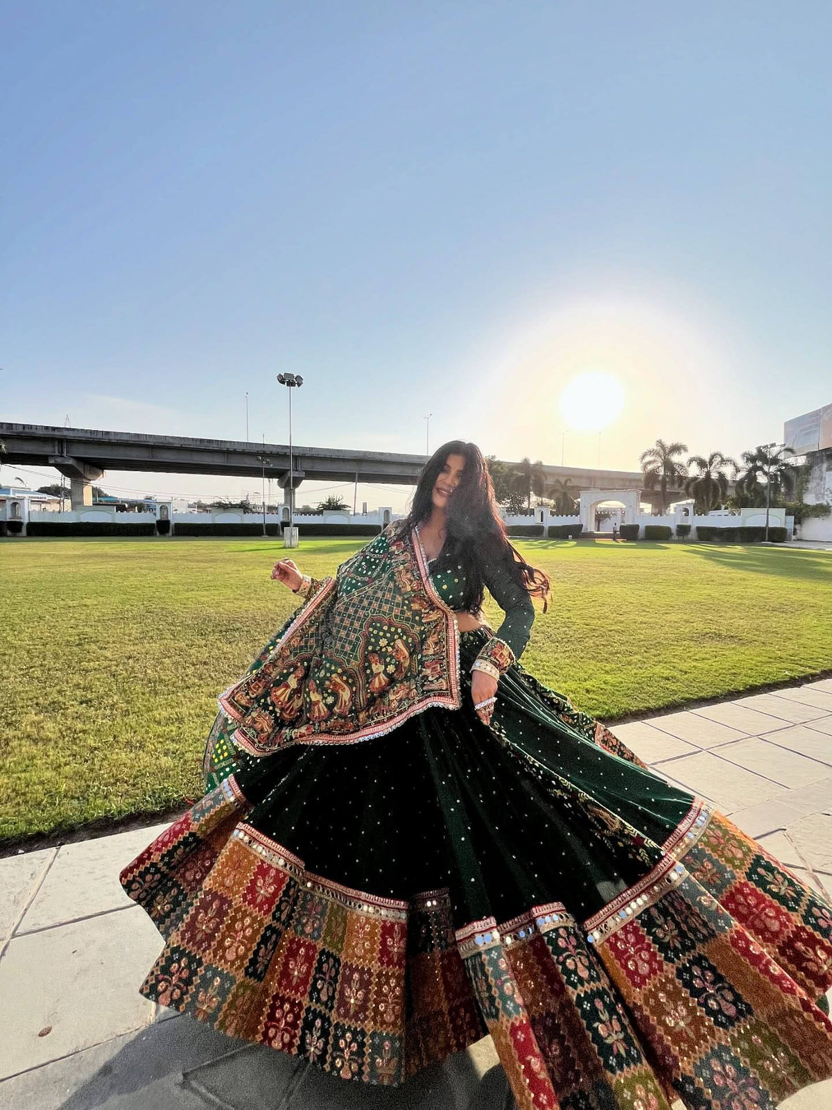 Nitara Mirror Work Lehenga Choli