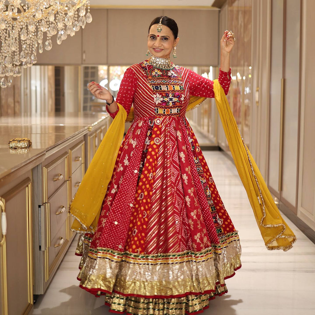 Ziyaara Mirror Work Lehenga Choli