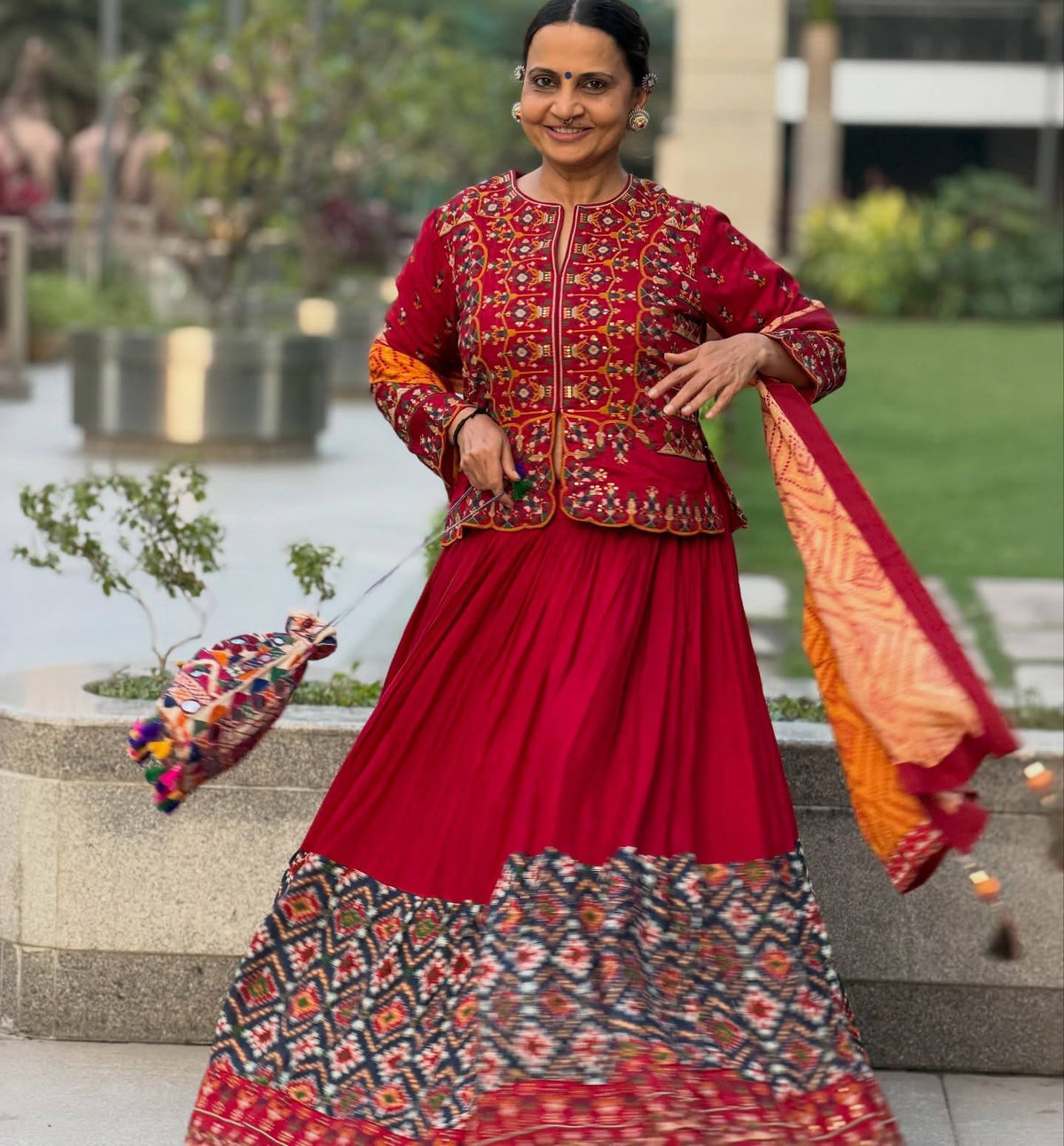 Padmika Mirror Work Lehenga Choli