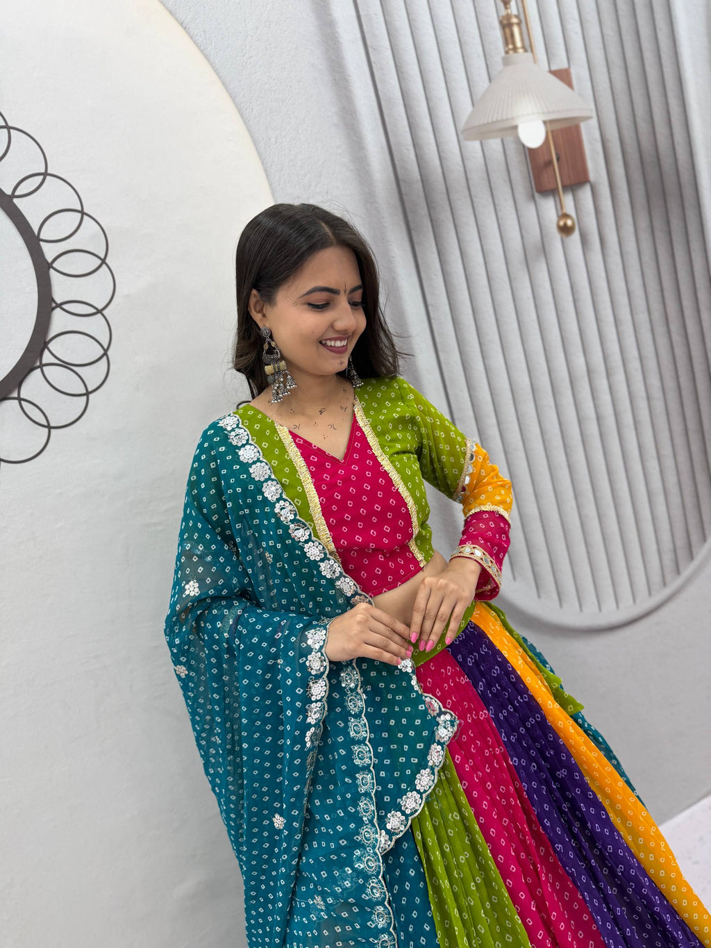 Anvi Georgette 7 MM Shivansh Lehenga Choli
