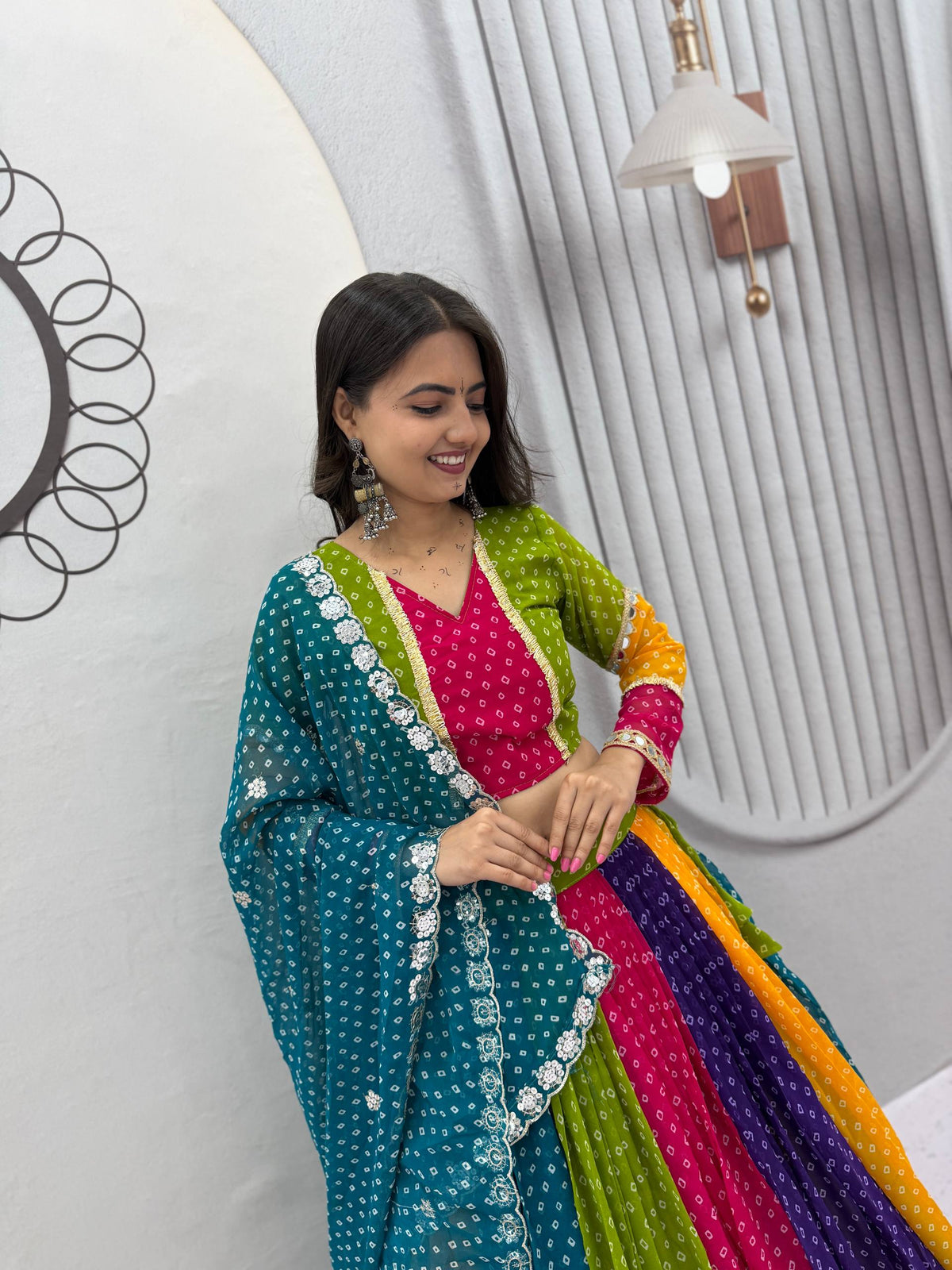 Anvi Georgette 7 MM Shivansh Lehenga Choli
