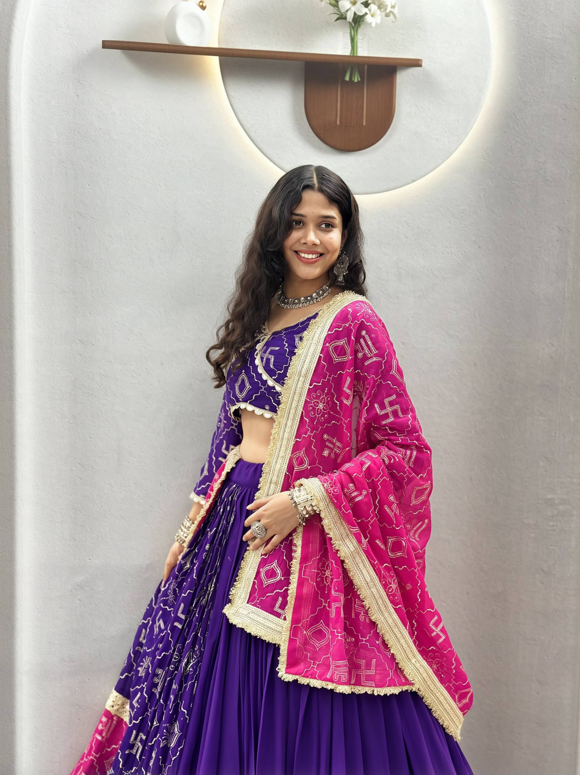 Kavisha Fox Georgette Heavy Embroidery Lehenga Choli
