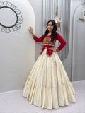 Kavyaanshi Pure Cotton Kodi Gamthi Lehenga Choli
