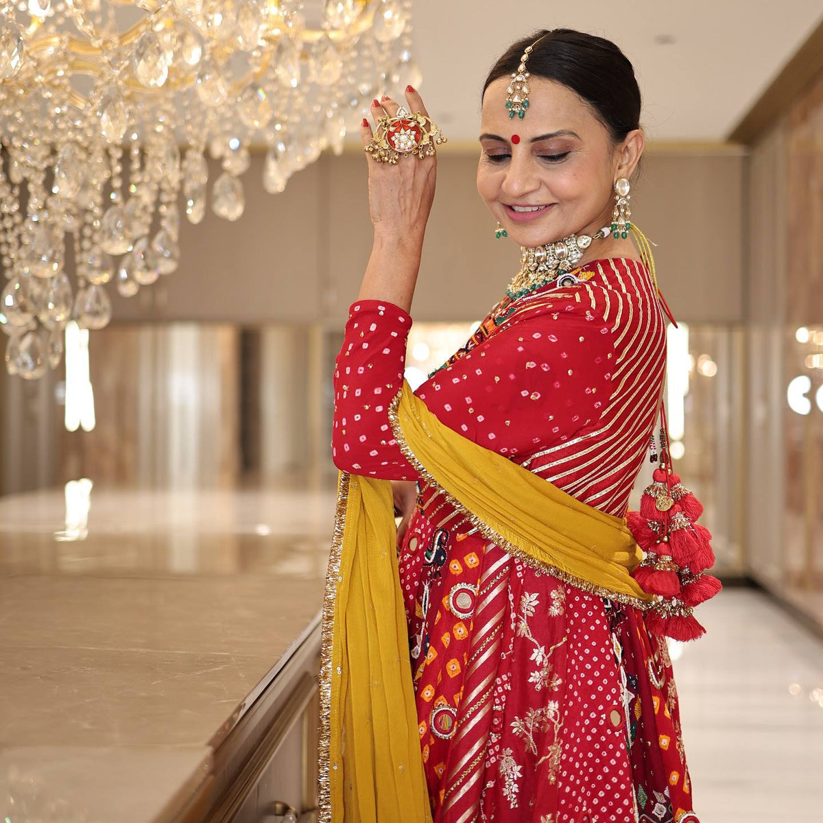 Ziyaara Mirror Work Lehenga Choli