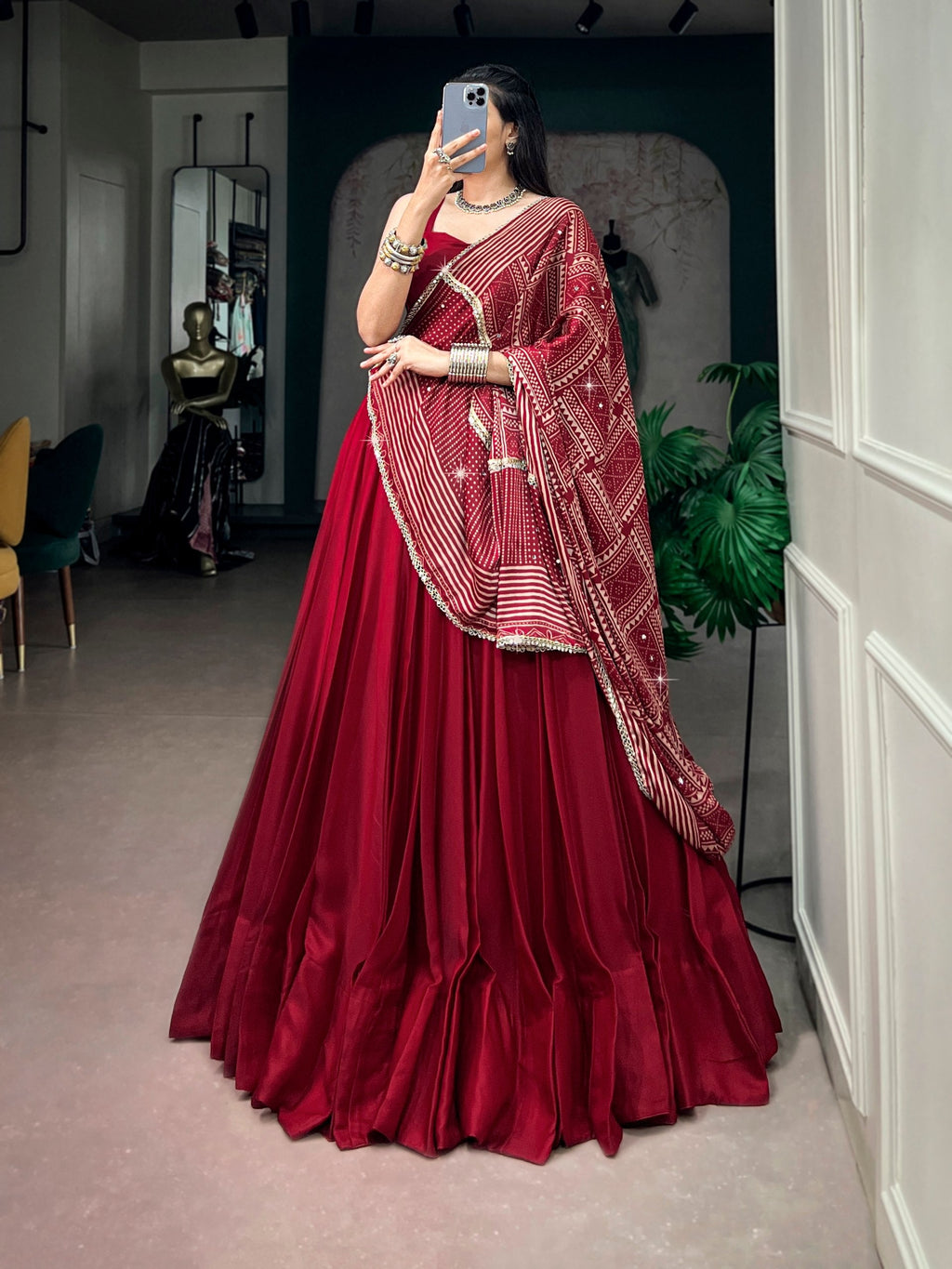 Avni Moonga Silk Lehenga Choli