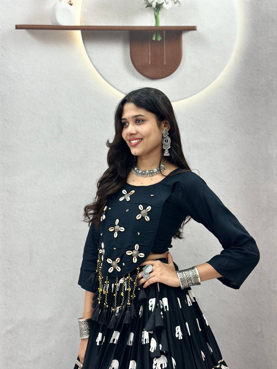 Kritika Pure Cotton Kodi Work Lehenga Choli
