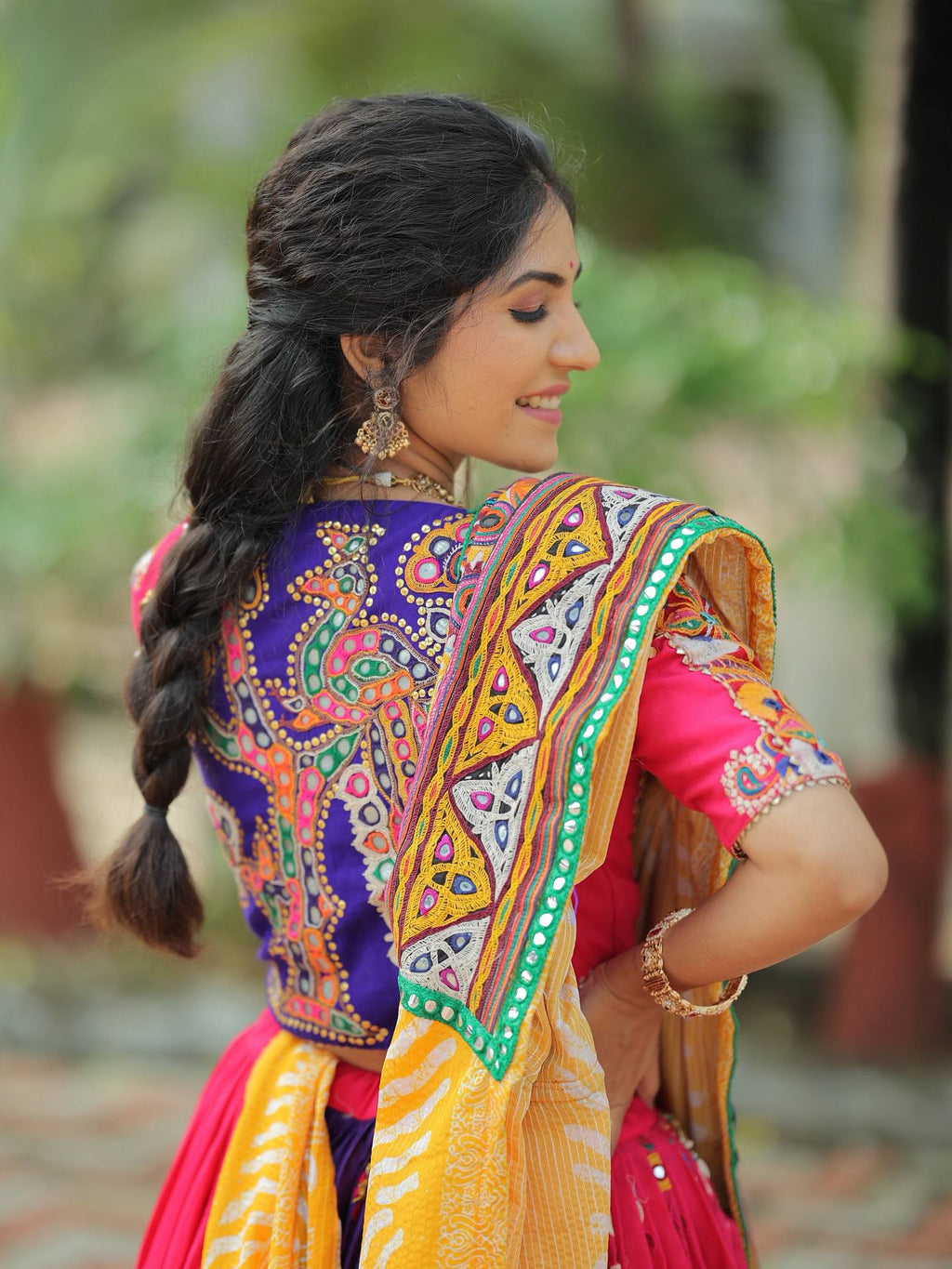 SITAARA MIRROR WORK LEHENGA CHOLI