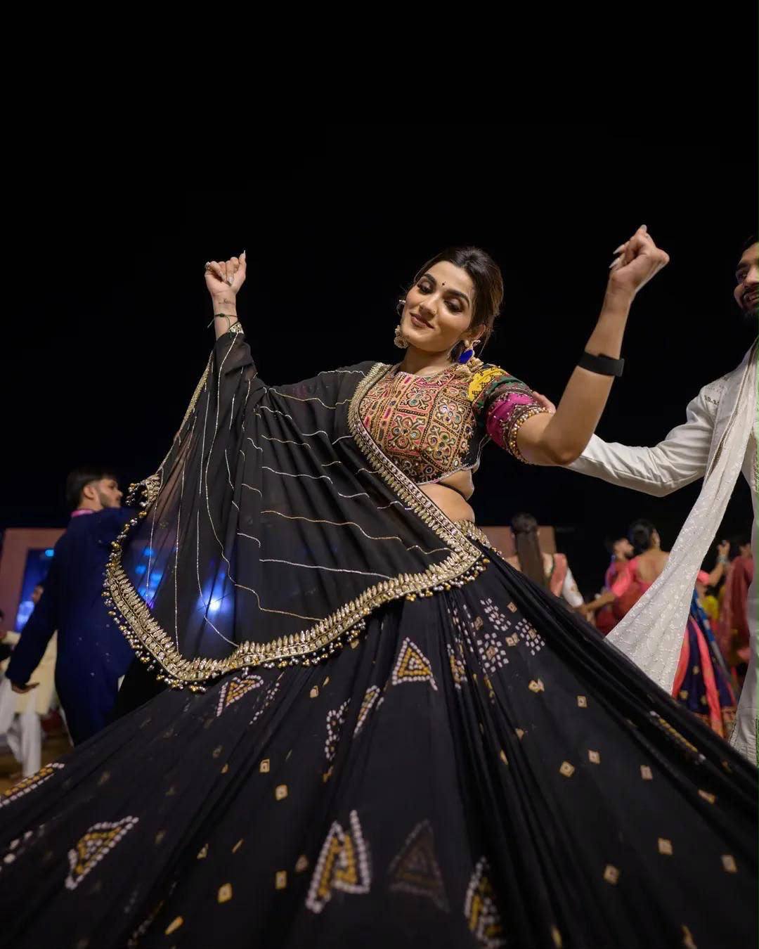 Mehrangini Mirror Work Lehenga Choli