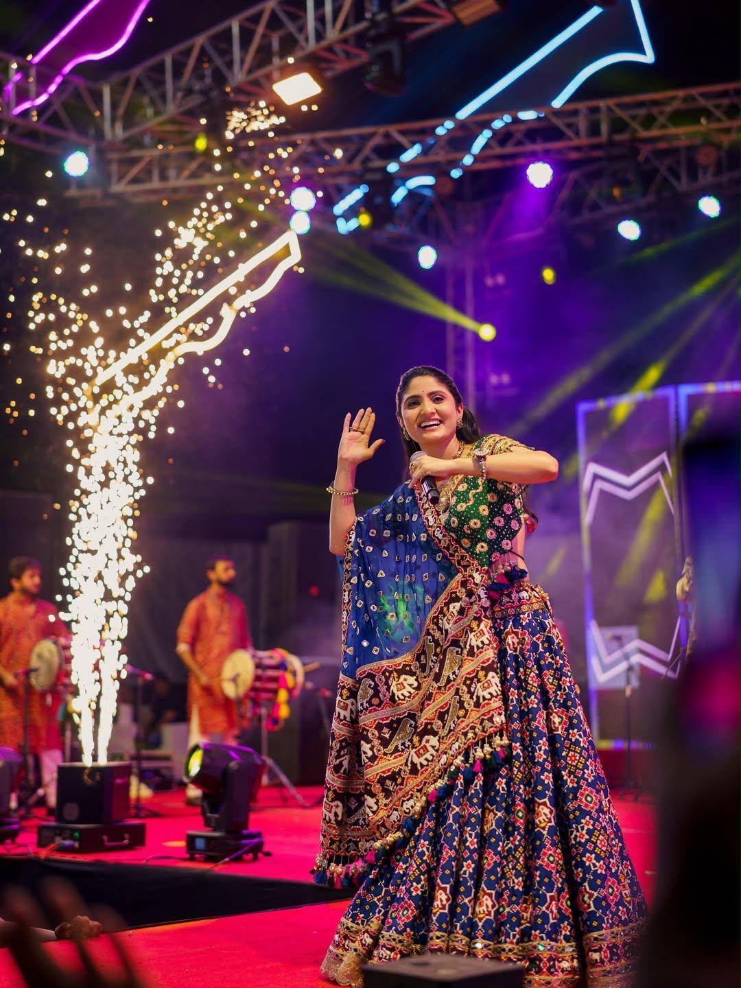 Jahanara Mirror Work Lehenga Choli