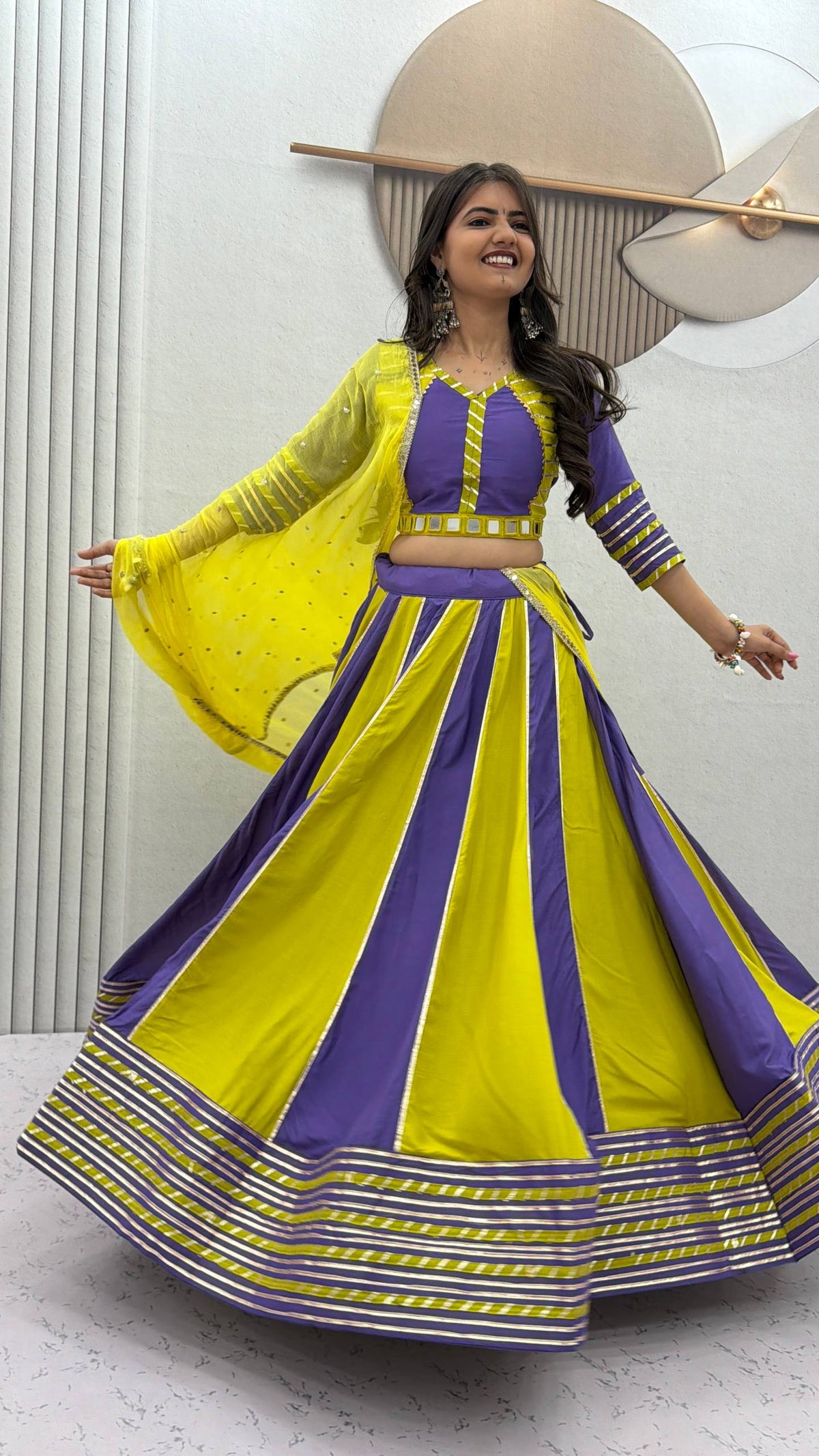 Riddhima Pure Cotton Hand Work Lehenga Choli