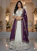 Ruhani Chinon Embroidery Lehenga Choli