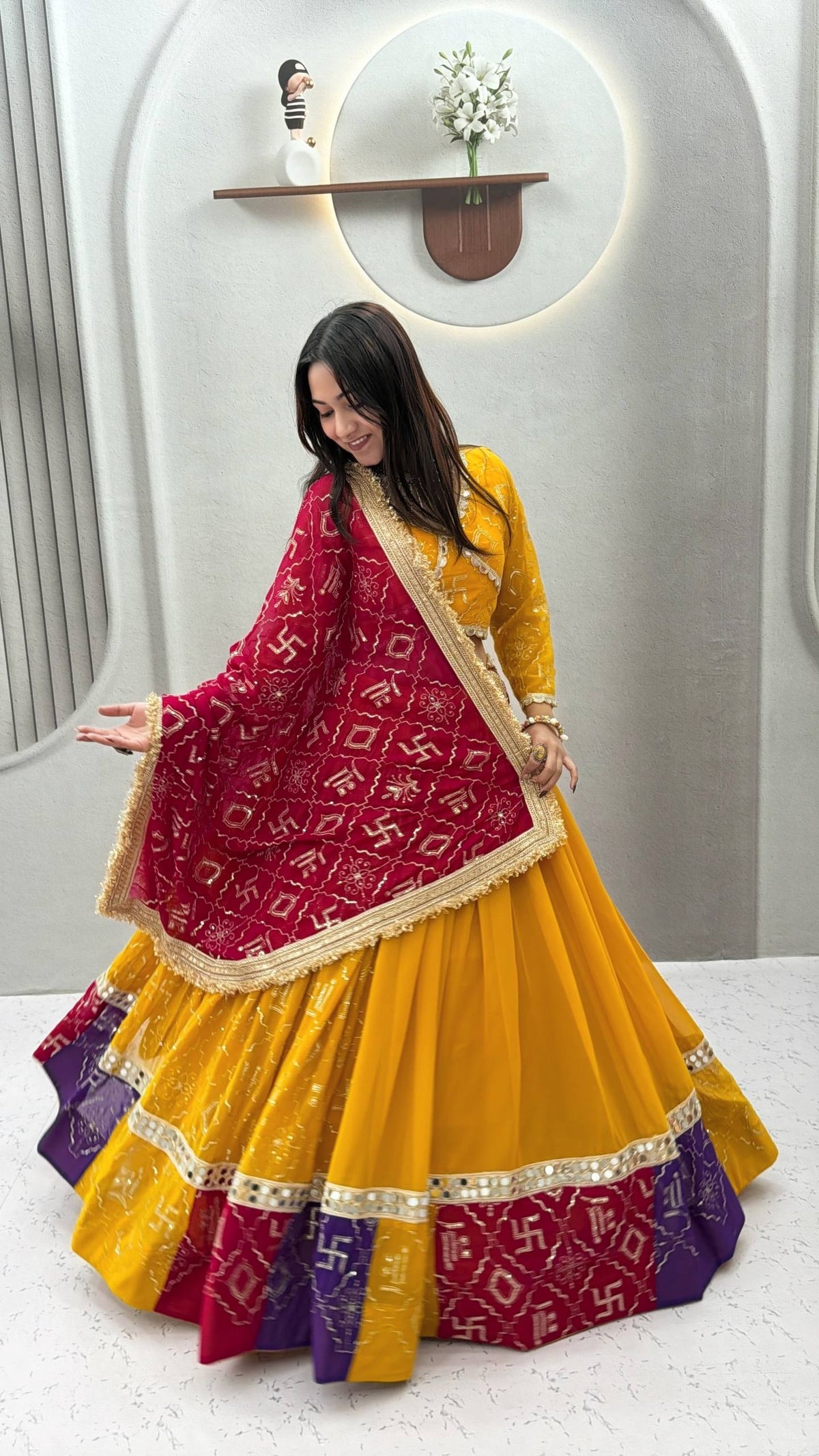 Kavisha Fox Georgette Heavy Embroidery Lehenga Choli