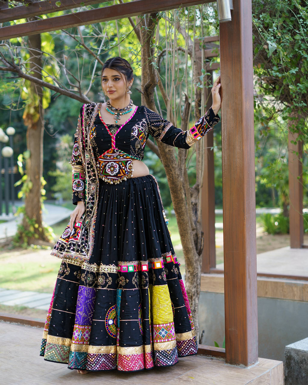 Raasnika MIRROR WORK LEHENGA CHOLI
