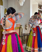 VAMIKA MIRROR WORK LEHENGA CHOLI
