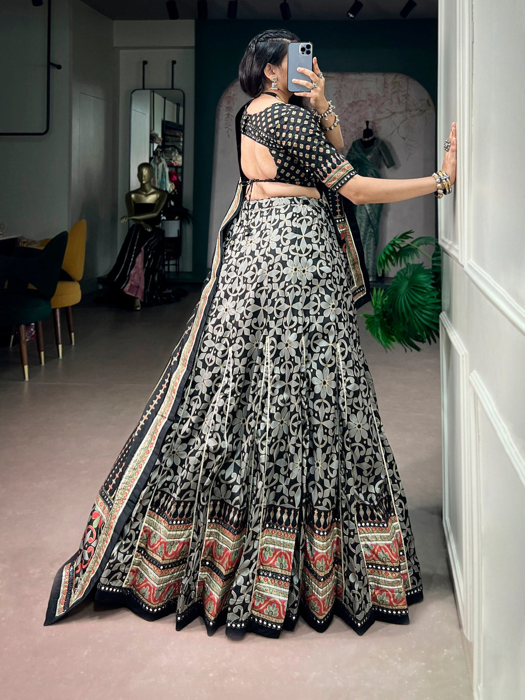 Samaira Tasar Silk Sparkle Lehenga Choli