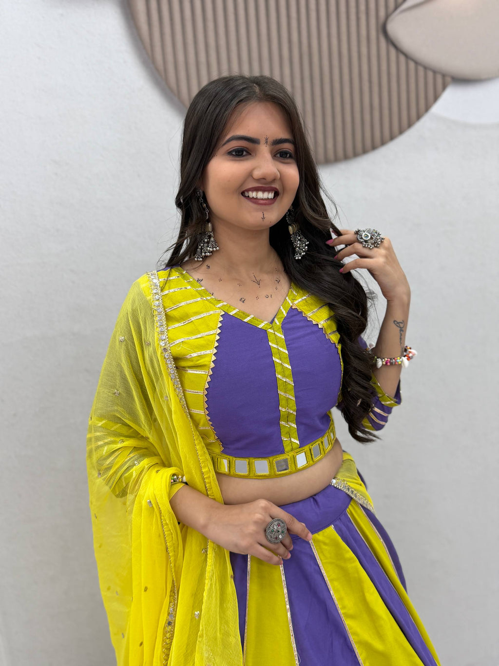 Riddhima Pure Cotton Hand Work Lehenga Choli