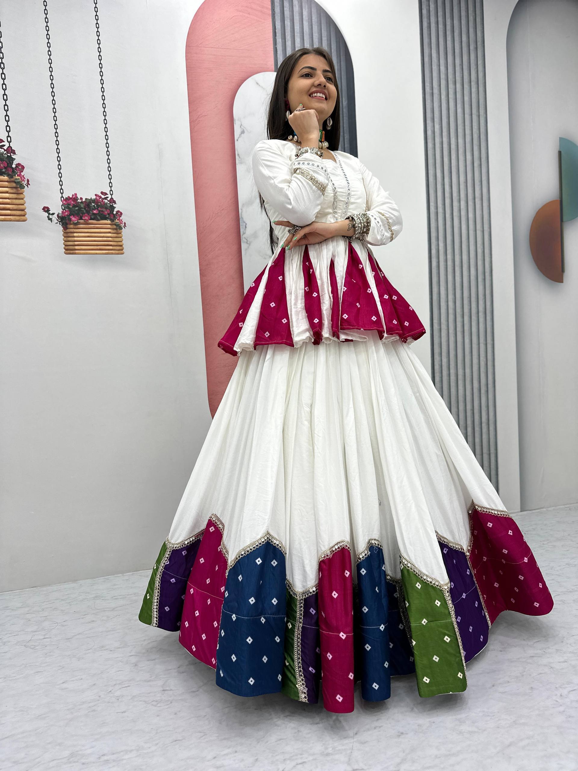 Avyanna Pure Cotton Kediyu Lehenga Choli